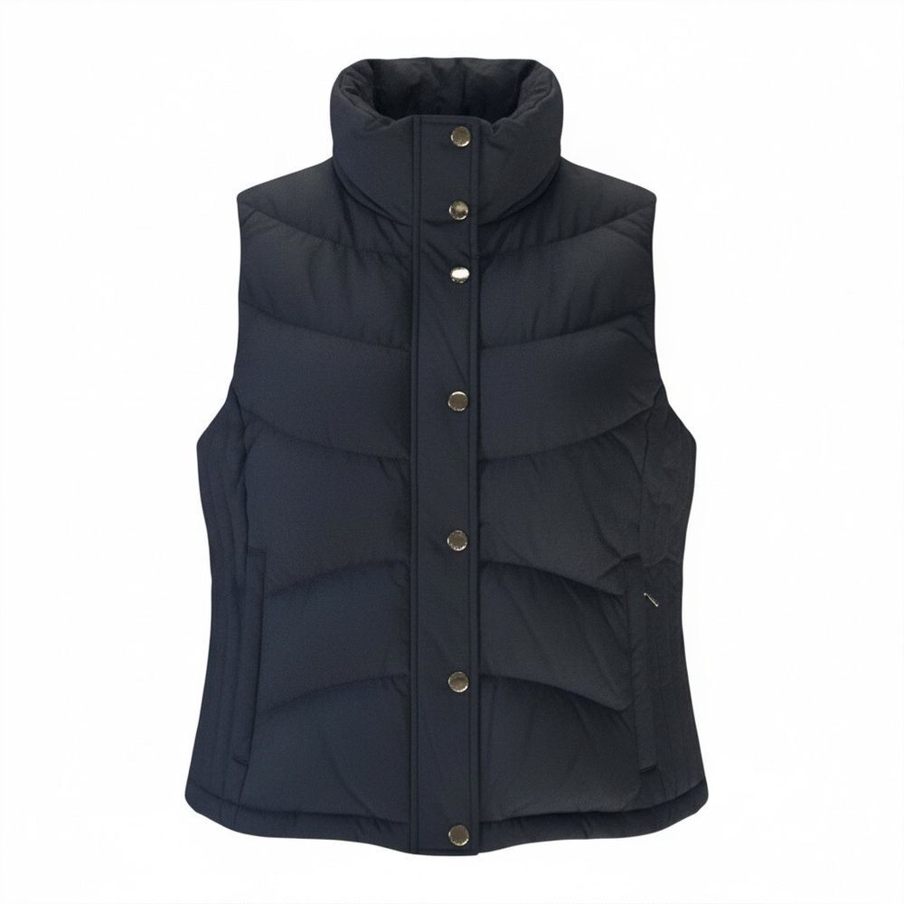 M. Julian Navy Blue Stylish Puffer Vest Women’s XL